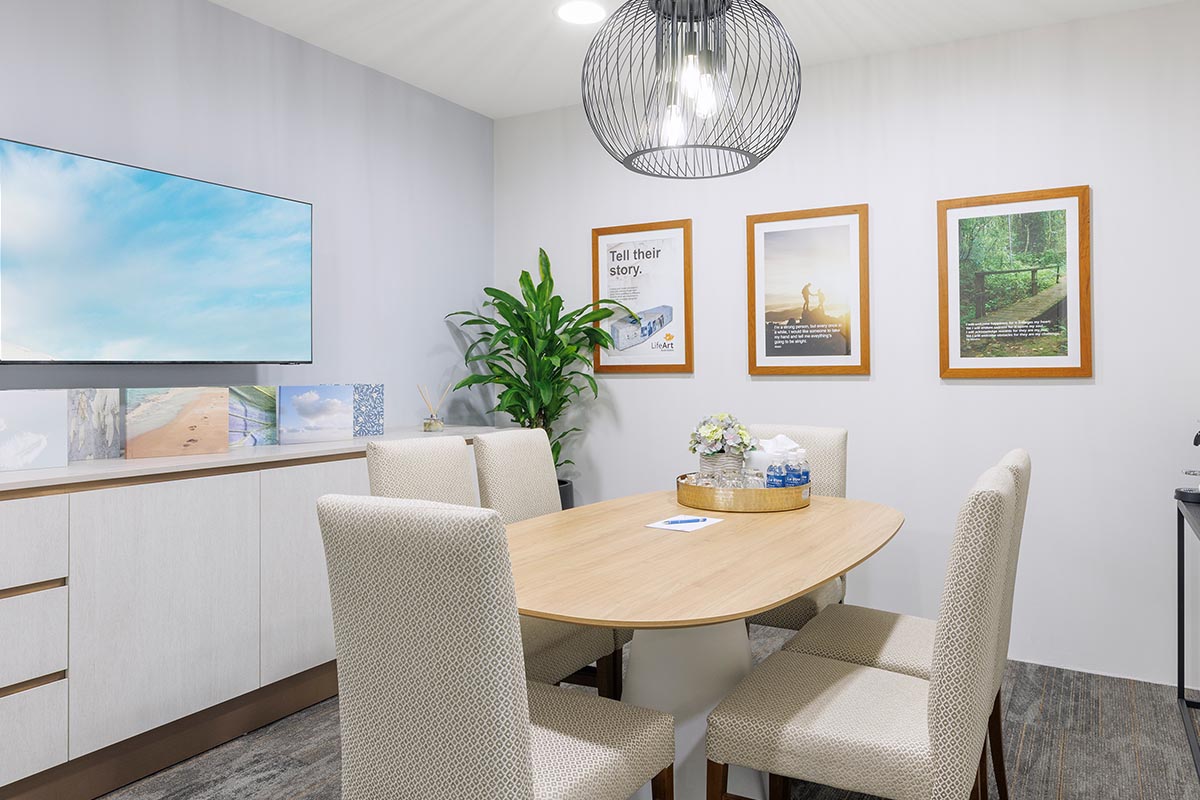 Arrangement room