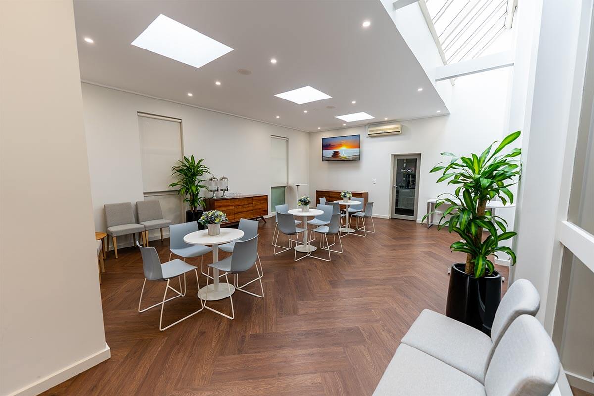 Refreshments lounge